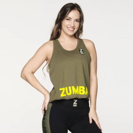 Zumba Forever Loose Crop Tank