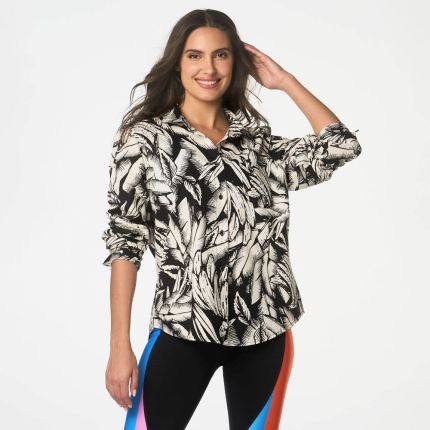 Zumba Tropics Button Down