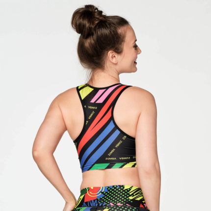 Zumba Happy Lace Up Bra