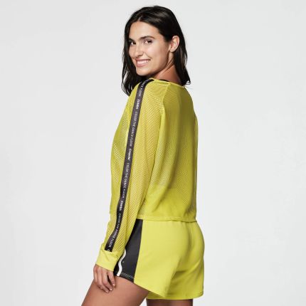 Zumba X Crayola Color The Dance Floor Mesh Pullover