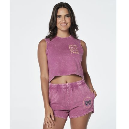 Break Out Break Free Crop Tank