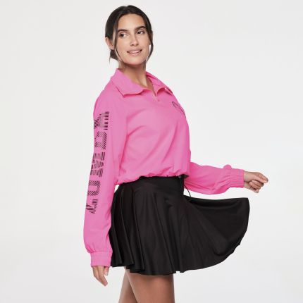 Free To Belong Long Sleeve Crop Top