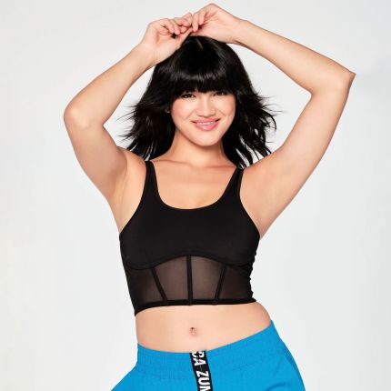 Zumba Corset Crop Tank