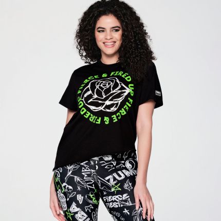 Fierce And Fired Up Asymetrical Top