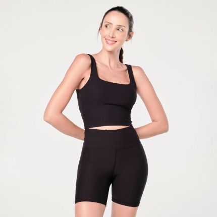 Zumba Prep Crop Tank With Shelf Bra