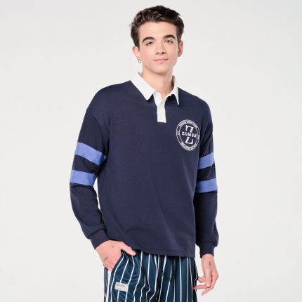 Zumba Prep Long Sleeve Polo