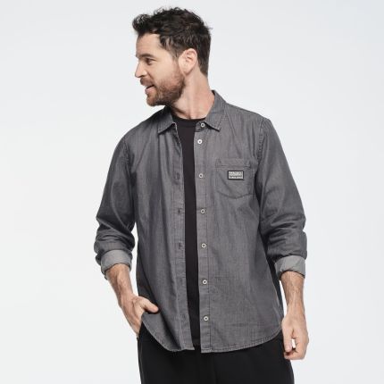 Funscape Long Sleeve Button Down