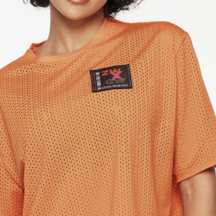 ZW X GW Mesh Boxy Crop Top