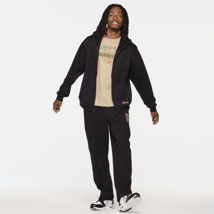 ZW X GW Zip Up Jacket With Oversized Hoodie