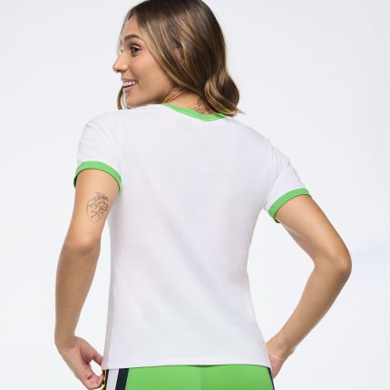 Zumba Haus Ringer Tee