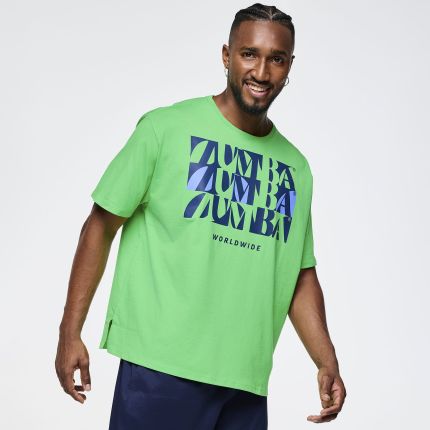 Zumba Out Loud Boxy Top With Side Slits