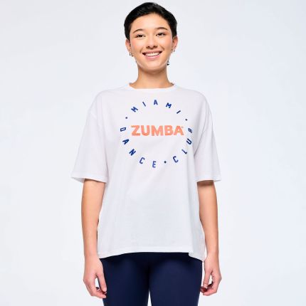 Victory Boxy Top With Turnback Hems