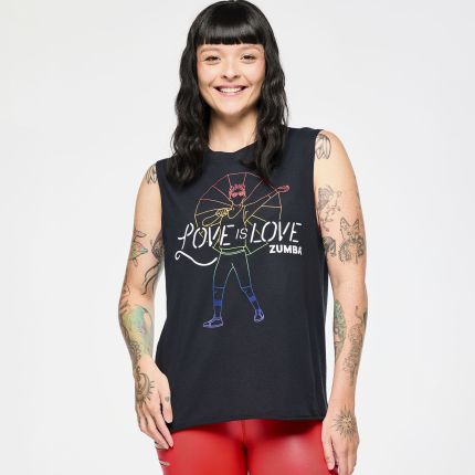 Zumba Crew Neck Muscle Tank