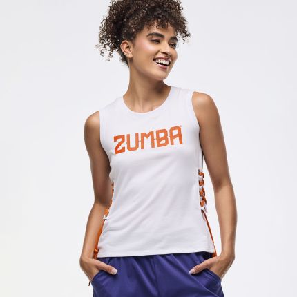 Zumba Libre Tank With Lace Up Detail
