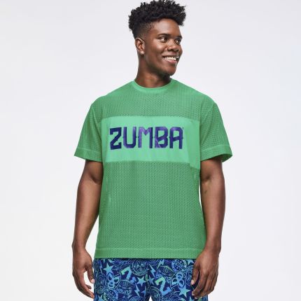 Zumba Libre Boxy Mesh Top