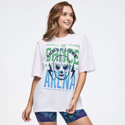 Zumba Libre Oversized Drop Shoulder Tee