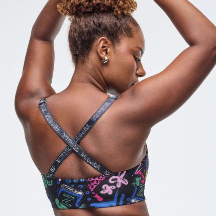 Sizzlin' Scoop Bra With Cross Back Straps