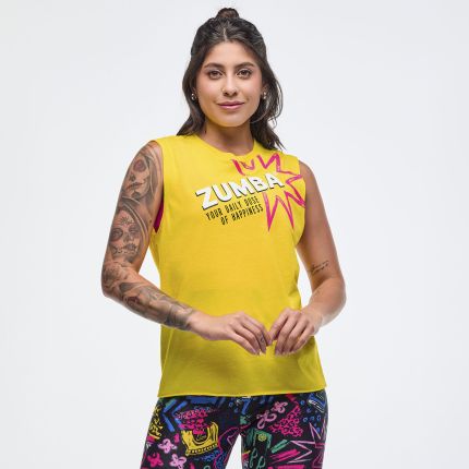 Sizzlin' Crew Neck Muscle Tank