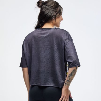 Sizzlin' Mesh Boxy Crop Top