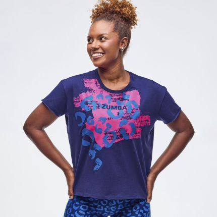 Sizzlin' High Low Crew Neck Top