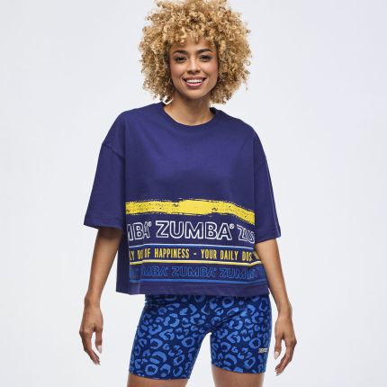 Sizzlin' Oversized Boxy Crop Top
