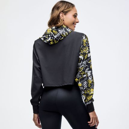 Sizzlin' Woven Zip-Up Hoodie