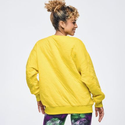 Apres Zumba Oversized Pullover Sweatshirt