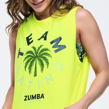 Latin Movement Loose Muscle Tank