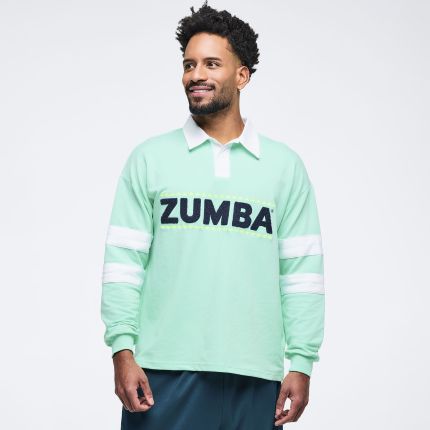 Latin Movement Long Sleeve Polo