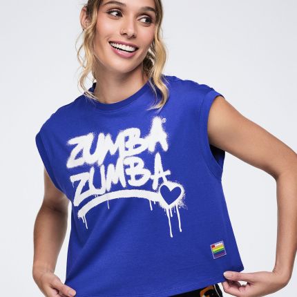 Pride Extended Shoulder Loose Tank