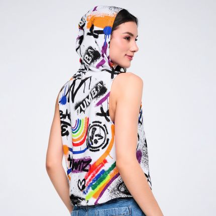 Pride Sleeveless Hoodie Pullover