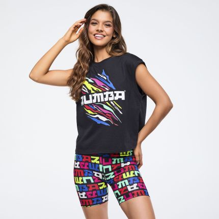 Eastern Flavor Extended Shoulder Loose Tank