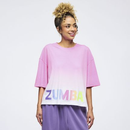 Pastel Oversized Boxy Crop Top