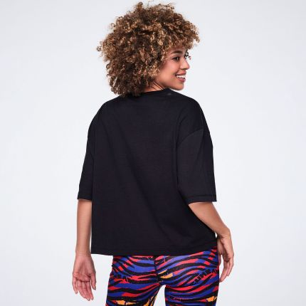 Wildbeat Oversized Boxy Crop Top