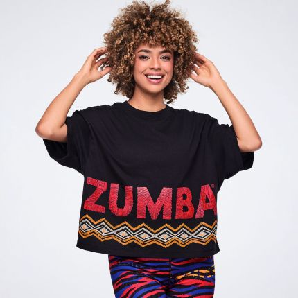 Wildbeat Oversized Boxy Crop Top