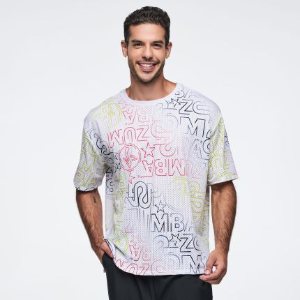 Zumba 25 Boxy Mesh Top