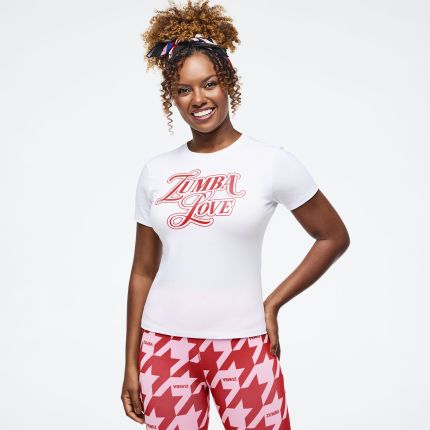 Zumba Amour Fitted Top