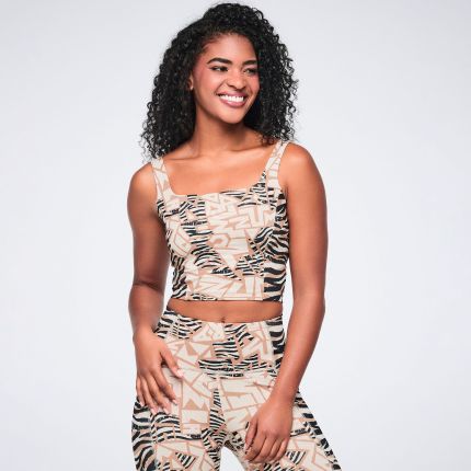 Wildbeat Z-Lift Crop Tank With Shelf Bra