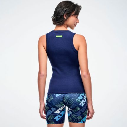 Jean Jamz Fitted Rib Tank