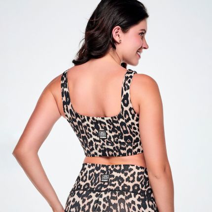 Rock 'n' Roll Z-Lift Square Neck Bra With Mesh