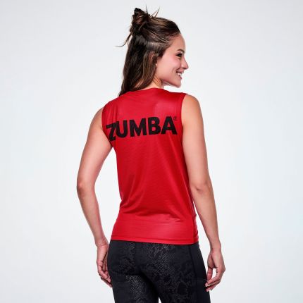 Rock 'n' Roll Front Twist Mesh Tank