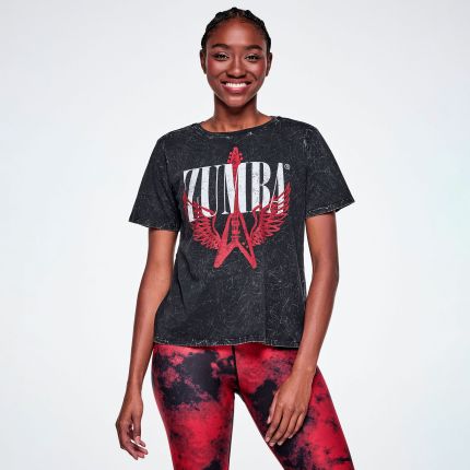 Rock 'n' Roll Loose Crew Neck Tee