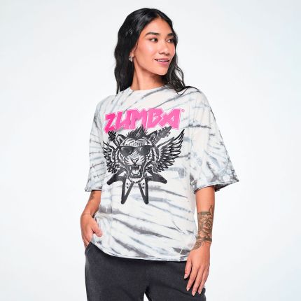 Rock 'n' Roll Oversized Drop Shoulder Tee