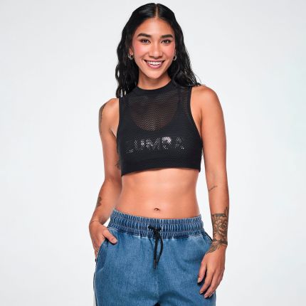 Dale-Z Mesh Double Layer Bra