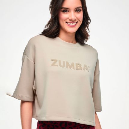 Zumba Modal Drop Shoulder Top