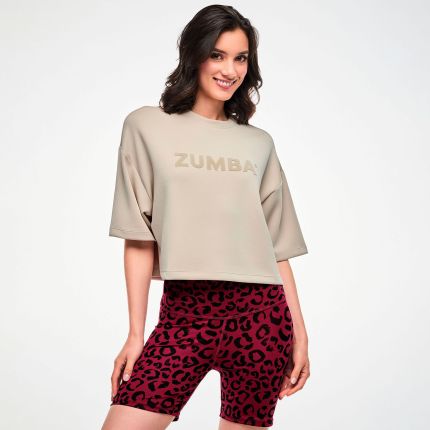 Zumba Modal Drop Shoulder Top
