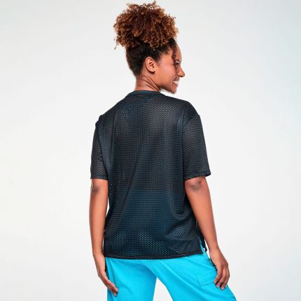Zumba X The Smurfs Mesh Boxy Top