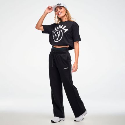 Zumba Basic Boxy Top - Black