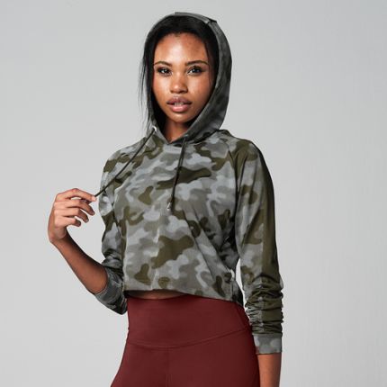 Drop And Give Me Camo Hoodie