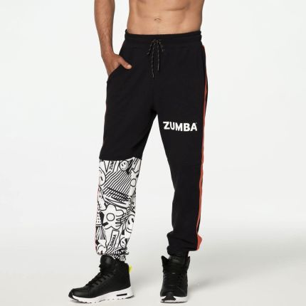 Zumba Fun And Happy Men's Sweatpants